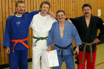 Franz Putzhammer bekommt 2. Dan